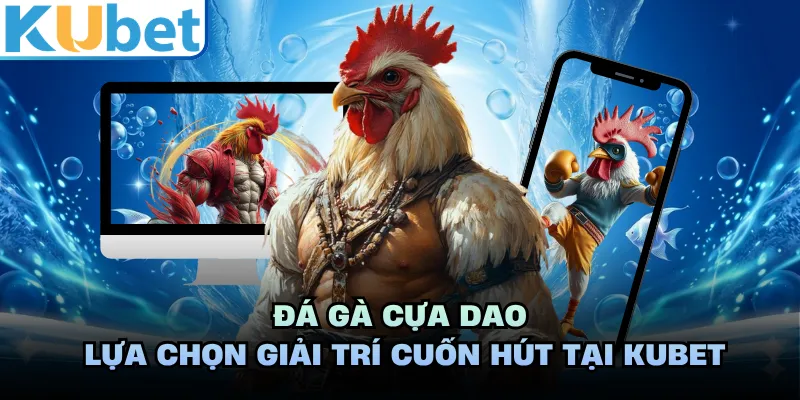 Đá Gà Cựa Dao - Lựa Chọn Giải Trí Cuốn Hút Tại KUBET